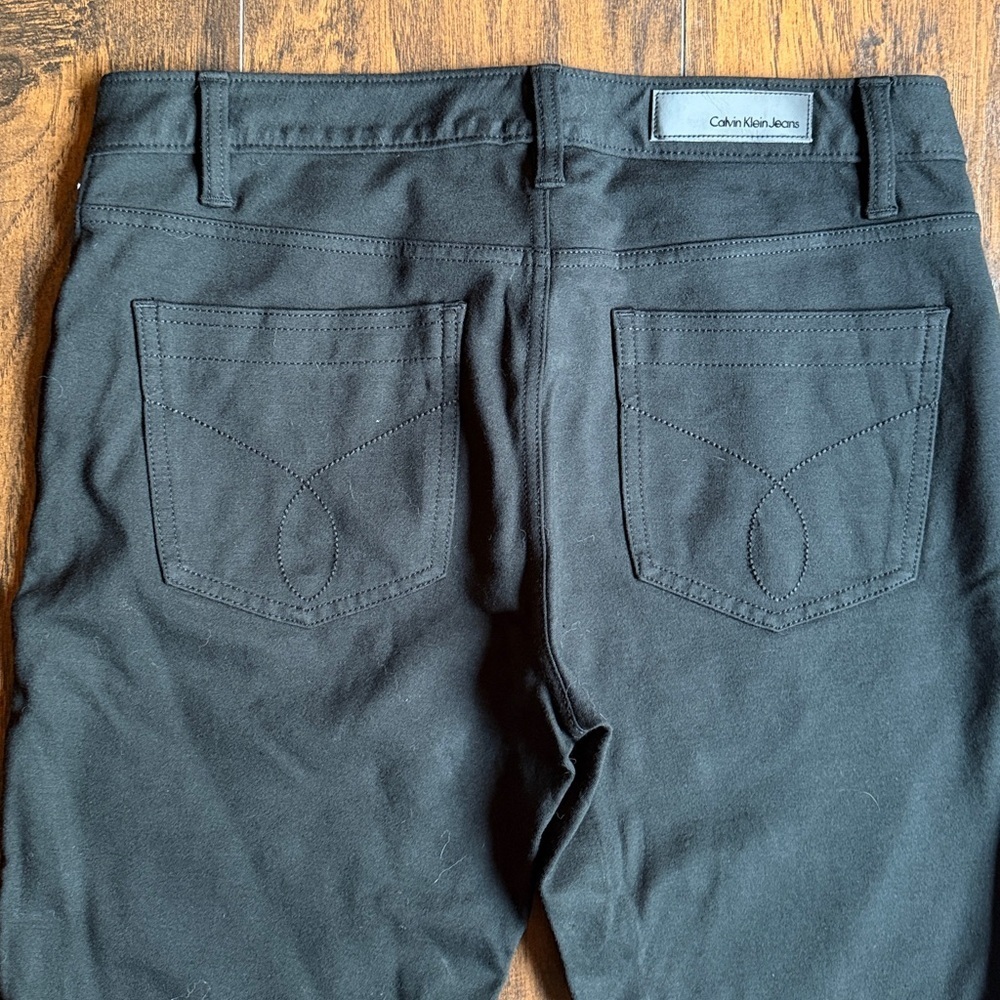 NWOT Calvin Klein Jeggings Black Sz 8 (M16) - Picture 5 of 8